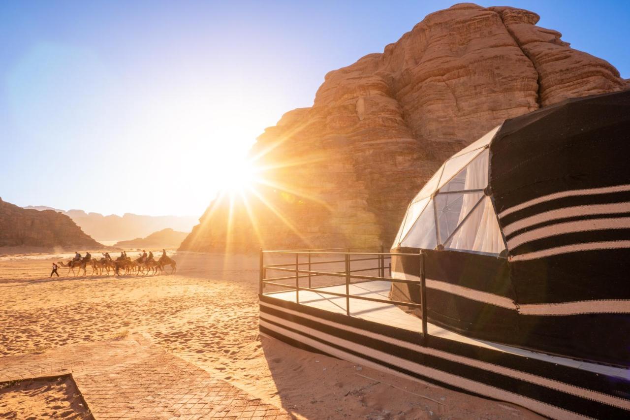 Aladdin Camp Hotel Wadi Rum Exterior photo